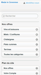 Mobile Screenshot of produits-cevennes.com